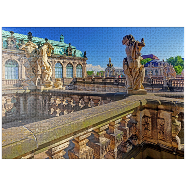 puzzleplate Sculptures above the nymph bath in the Dresden Zwinger 1000 Jigsaw Puzzle
