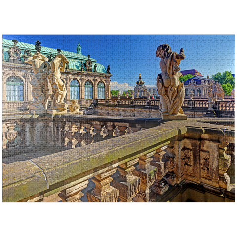 puzzleplate Sculptures above the nymph bath in the Dresden Zwinger 1000 Jigsaw Puzzle
