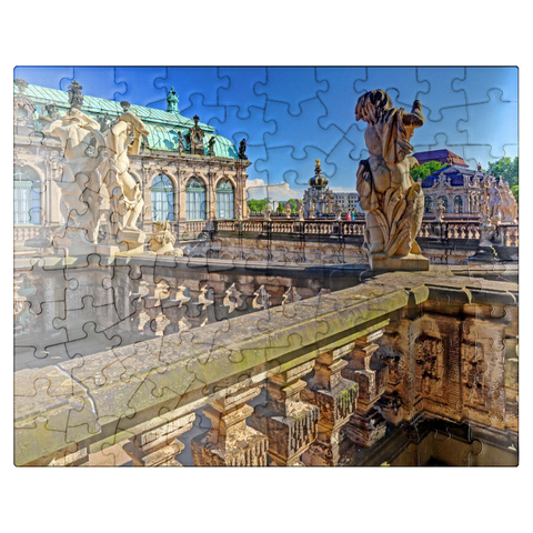 puzzleplate Sculptures above the nymph bath in the Dresden Zwinger 100 Jigsaw Puzzle