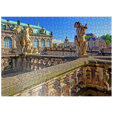 puzzleplate Sculptures above the nymph bath in the Dresden Zwinger 500 Jigsaw Puzzle