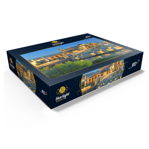 View to the cathedral Mezquita de Cordoba in the morning light, Cordoba, Andalusia, Spain 100 Jigsaw Puzzle box view1