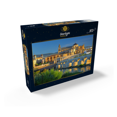 View to the cathedral Mezquita de Cordoba in the morning light, Cordoba, Andalusia, Spain 100 Jigsaw Puzzle box view1
