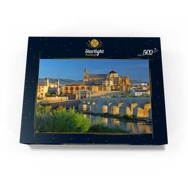 View to the cathedral Mezquita de Cordoba in the morning light, Cordoba, Andalusia, Spain 500 Jigsaw Puzzle box view1