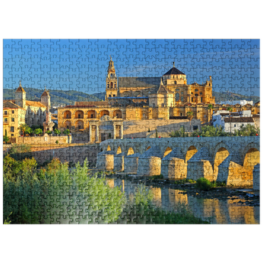 puzzleplate View to the cathedral Mezquita de Cordoba in the morning light, Cordoba, Andalusia, Spain 500 Jigsaw Puzzle