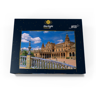 Palacio Central at the Plaza de Espana, Seville, Andalusia, Spain 1000 Jigsaw Puzzle box view1