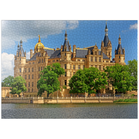 puzzleplate Schwerin Castle 1000 Jigsaw Puzzle