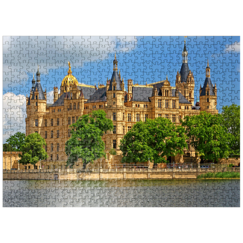 puzzleplate Schwerin Castle 500 Jigsaw Puzzle