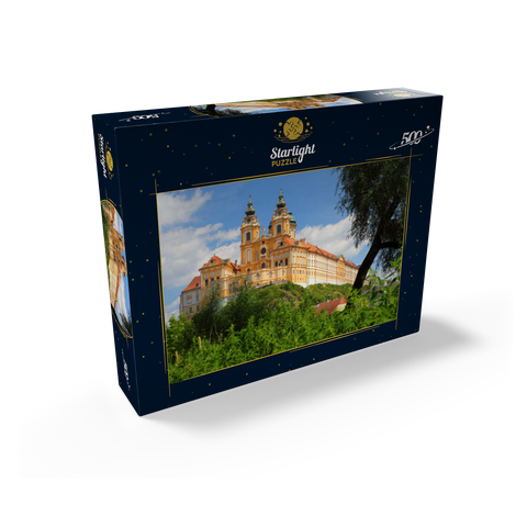Collegiate Church in the Benedictine Abbey of Melk, Austria 500 Jigsaw Puzzle box view1