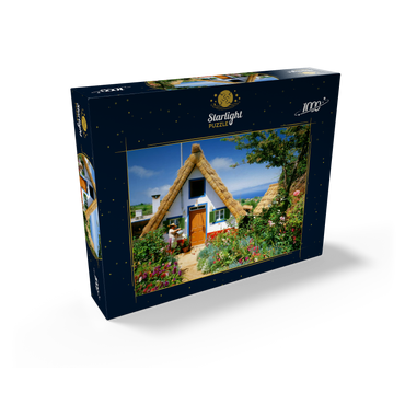Casas de Colmo, traditional thatched cottages, Madeira 1000 Jigsaw Puzzle box view1