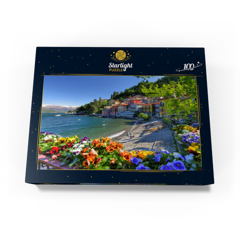 Varenna on Lake Como, Lombardy, Italy 100 Jigsaw Puzzle box view1