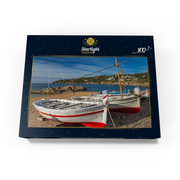 Placa Port-Bo, Calella de Palafrugell, Spain 100 Jigsaw Puzzle box view1