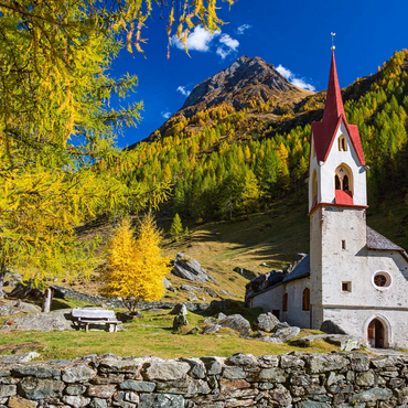 Holy Spirit Church, 15th century, Kasern, Ahrntal, Trentino-South Tyrol 1000 Jigsaw Puzzle 3D Modell