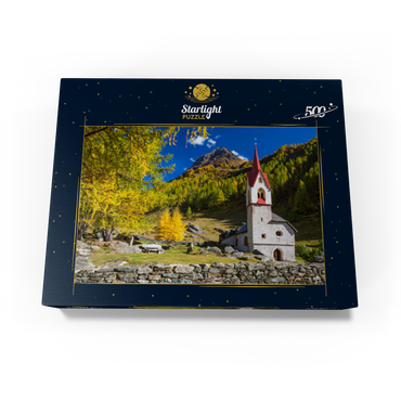 Holy Spirit Church, 15th century, Kasern, Ahrntal, Trentino-South Tyrol 500 Jigsaw Puzzle box view1