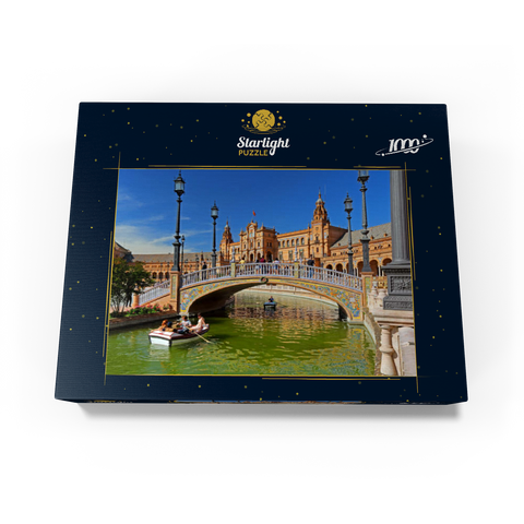 Plaza de Espana, Seville, Andalusia, Spain 1000 Jigsaw Puzzle box view1