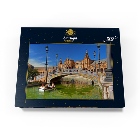 Plaza de Espana, Seville, Andalusia, Spain 500 Jigsaw Puzzle box view1
