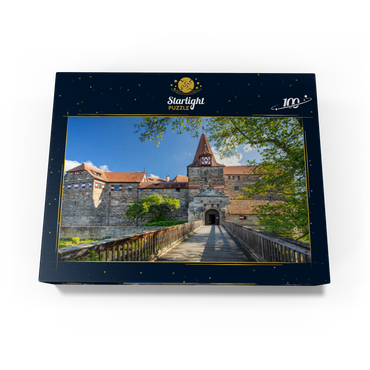 Wenceslas Castle on an island in the Pegnitz River in Nuremberg County 100 Jigsaw Puzzle box view1