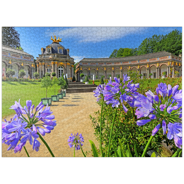 puzzleplate Orangery and Sun Temple of the Hermitage, Bayreuth, Upper Franconia 1000 Jigsaw Puzzle