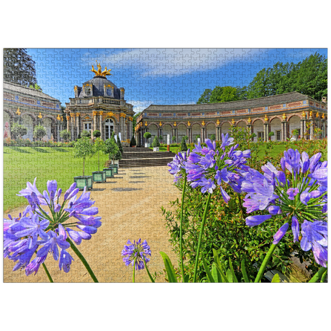puzzleplate Orangery and Sun Temple of the Hermitage, Bayreuth, Upper Franconia 1000 Jigsaw Puzzle