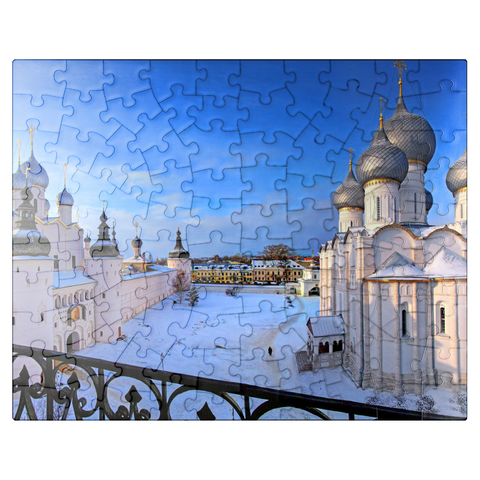 puzzleplate Rostov Velikiy Kremlin 100 Jigsaw Puzzle