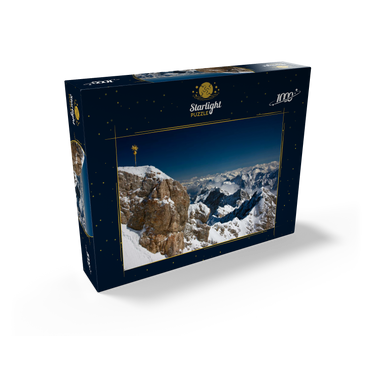 Zugspitze summit cross (2962m) 1000 Jigsaw Puzzle box view1