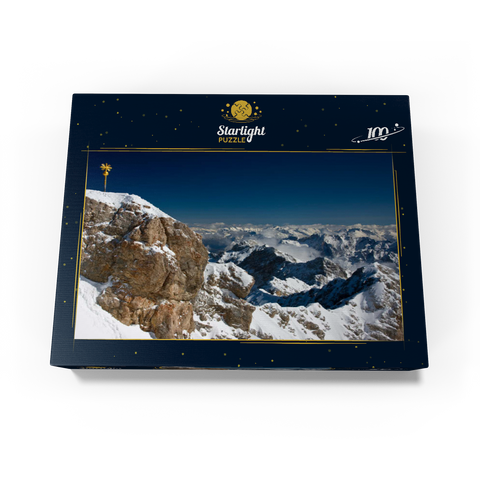 Zugspitze summit cross (2962m) 100 Jigsaw Puzzle box view1