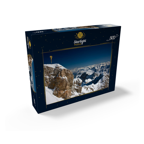 Zugspitze summit cross (2962m) 500 Jigsaw Puzzle box view1