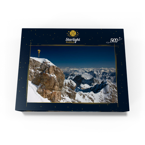Zugspitze summit cross (2962m) 500 Jigsaw Puzzle box view1