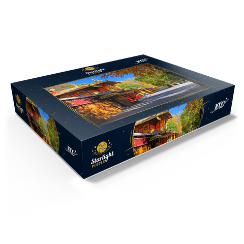 One of the residential buildings in the park of the Dalai Lama's summer residence, Tibet 1000 Jigsaw Puzzle box view1