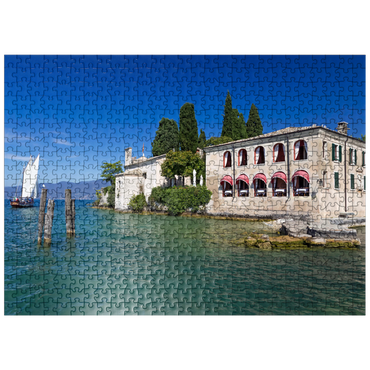 puzzleplate Punta San Vigilio on Lake Garda, Italy 500 Jigsaw Puzzle