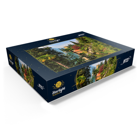 Villa Monastero Botanical Garden, Lake Como, Italy 1000 Jigsaw Puzzle box view1