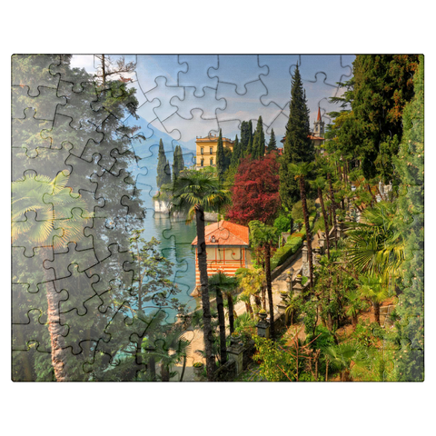 puzzleplate Villa Monastero Botanical Garden, Lake Como, Italy 100 Jigsaw Puzzle
