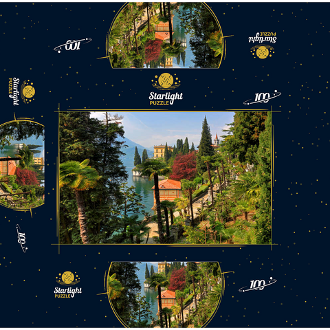 Villa Monastero Botanical Garden, Lake Como, Italy 100 Jigsaw Puzzle box 3D Modell