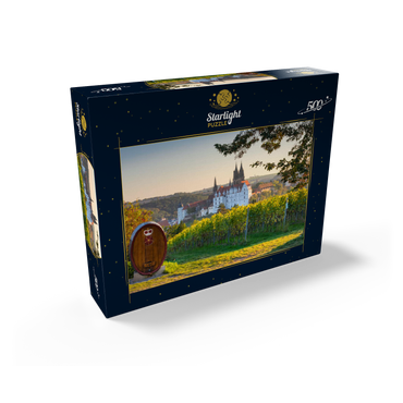 Vineyard, Proschwitz Castle Winery with view to Albrechtsburg Castle and Cathedral 500 Jigsaw Puzzle box view1