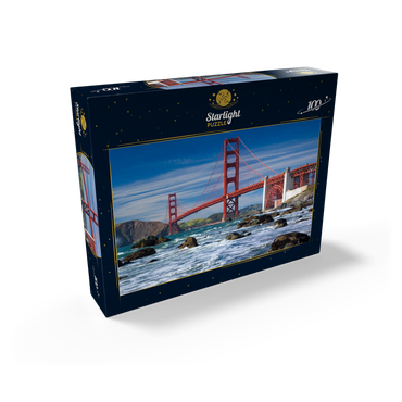 San Francisco Bay and Golden Gate Bridge, San Francisco, California, USA 100 Jigsaw Puzzle box view1