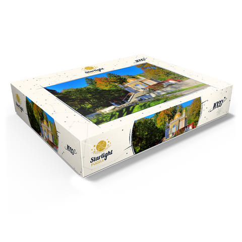 Moorish kiosk in the palace park, Linderhof Palace, Upper Bavaria 1000 Jigsaw Puzzle box view1