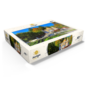 Moorish kiosk in the palace park, Linderhof Palace, Upper Bavaria 100 Jigsaw Puzzle box view1