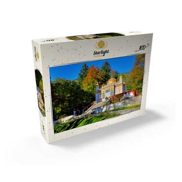 Moorish kiosk in the palace park, Linderhof Palace, Upper Bavaria 100 Jigsaw Puzzle box view1