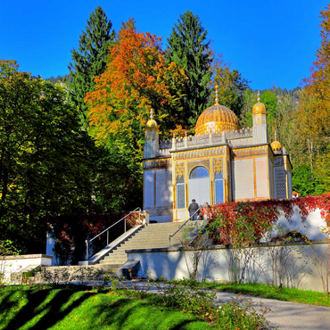 Moorish kiosk in the palace park, Linderhof Palace, Upper Bavaria 100 Jigsaw Puzzle 3D Modell