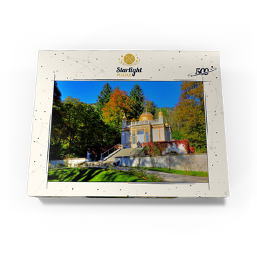 Moorish kiosk in the palace park, Linderhof Palace, Upper Bavaria 500 Jigsaw Puzzle box view1