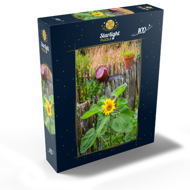 Farm garden at the forester's lodge Adlgaß in Inzell, Upper Bavaria 100 Jigsaw Puzzle box view1
