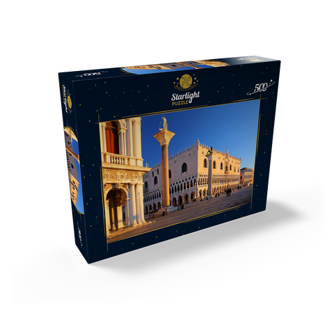 Biblioteca Nationale Marciana, Piazzetta and Doge's Palace, Venice, Italy 500 Jigsaw Puzzle box view1