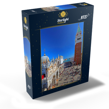 St. Mark's Square with St. Mark's Church and Campanile, Venice, Italy 1000 Jigsaw Puzzle box view1