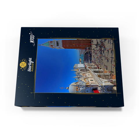 St. Mark's Square with St. Mark's Church and Campanile, Venice, Italy 1000 Jigsaw Puzzle box view1