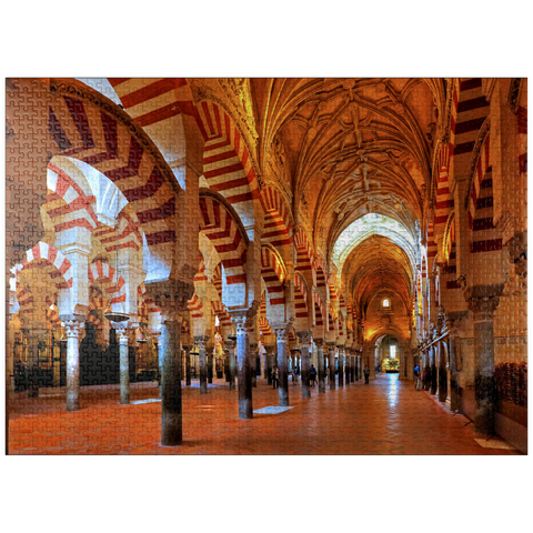 puzzleplate Cathedral Mezquita de Cordoba in Cordoba, Andalusia, Spain 1000 Jigsaw Puzzle