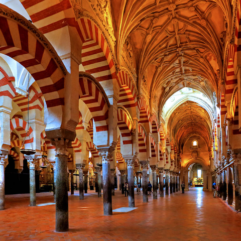 Cathedral Mezquita de Cordoba in Cordoba, Andalusia, Spain 1000 Jigsaw Puzzle 3D Modell