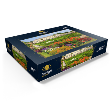 Palace and Baroque Garden in Herrenhausen Palace Park, Hanover 1000 Jigsaw Puzzle box view1