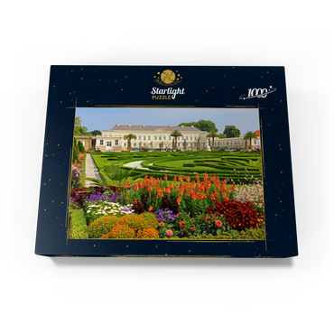 Palace and Baroque Garden in Herrenhausen Palace Park, Hanover 1000 Jigsaw Puzzle box view1