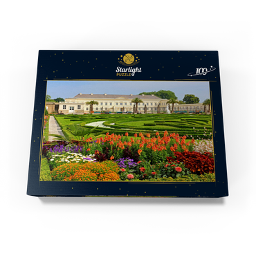 Palace and Baroque Garden in Herrenhausen Palace Park, Hanover 100 Jigsaw Puzzle box view1