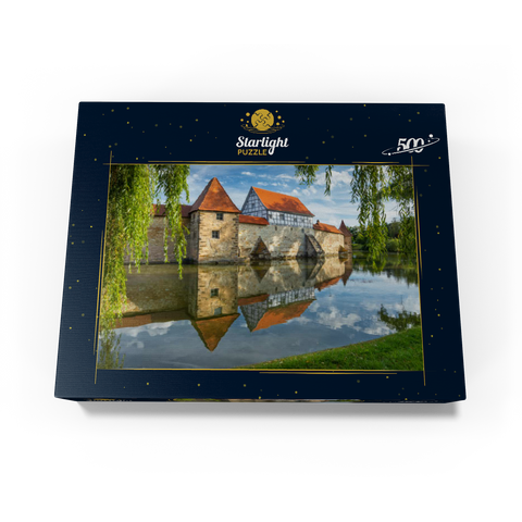 Lake weir wall, Weissenburg 500 Jigsaw Puzzle box view1
