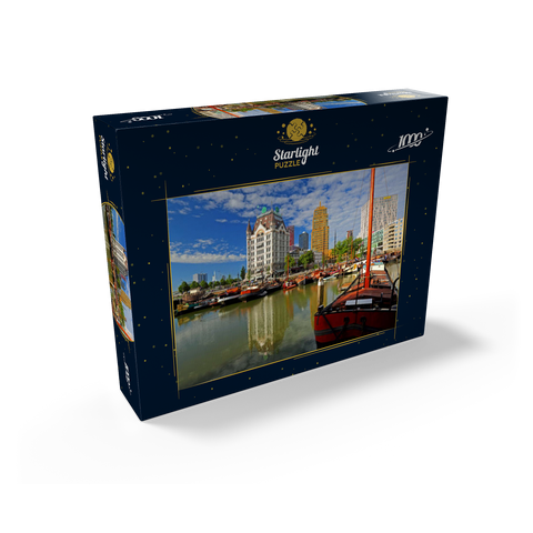 Oudehaven with the Witte Huis, Rotterdam, South Holland, Netherlands 1000 Jigsaw Puzzle box view1